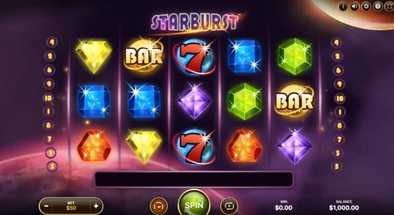 Starburst Kilau Kosmik Warna Cerah Bikin Nagih Terus